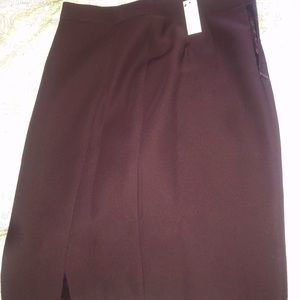 Talbots NWT crepe skirt still with bag